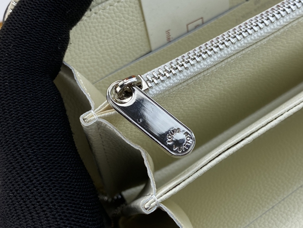 LVコピーウォレット素材ディテール